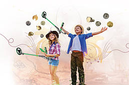 Металошукач Nokta Makro Midi Hoard - Офіційна гарантія! Захист: IP68 Дитячий металошукач, фото 5