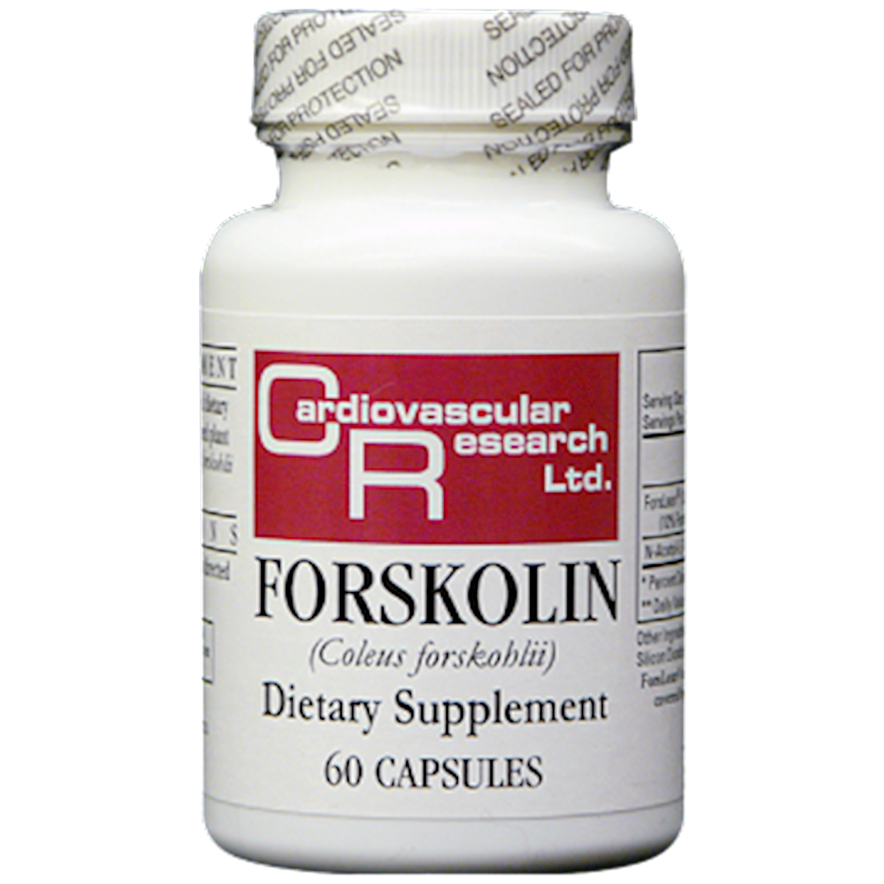 Cardiovascular Research Forskolin / Форсколін Зниження ваги, прискорення матаболізму 60 капсул