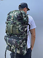 Рюкзак камуфляж 60 л тактический, военный, туристический.