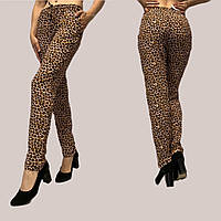 Леопардовые летние брюки N° 17 Л2