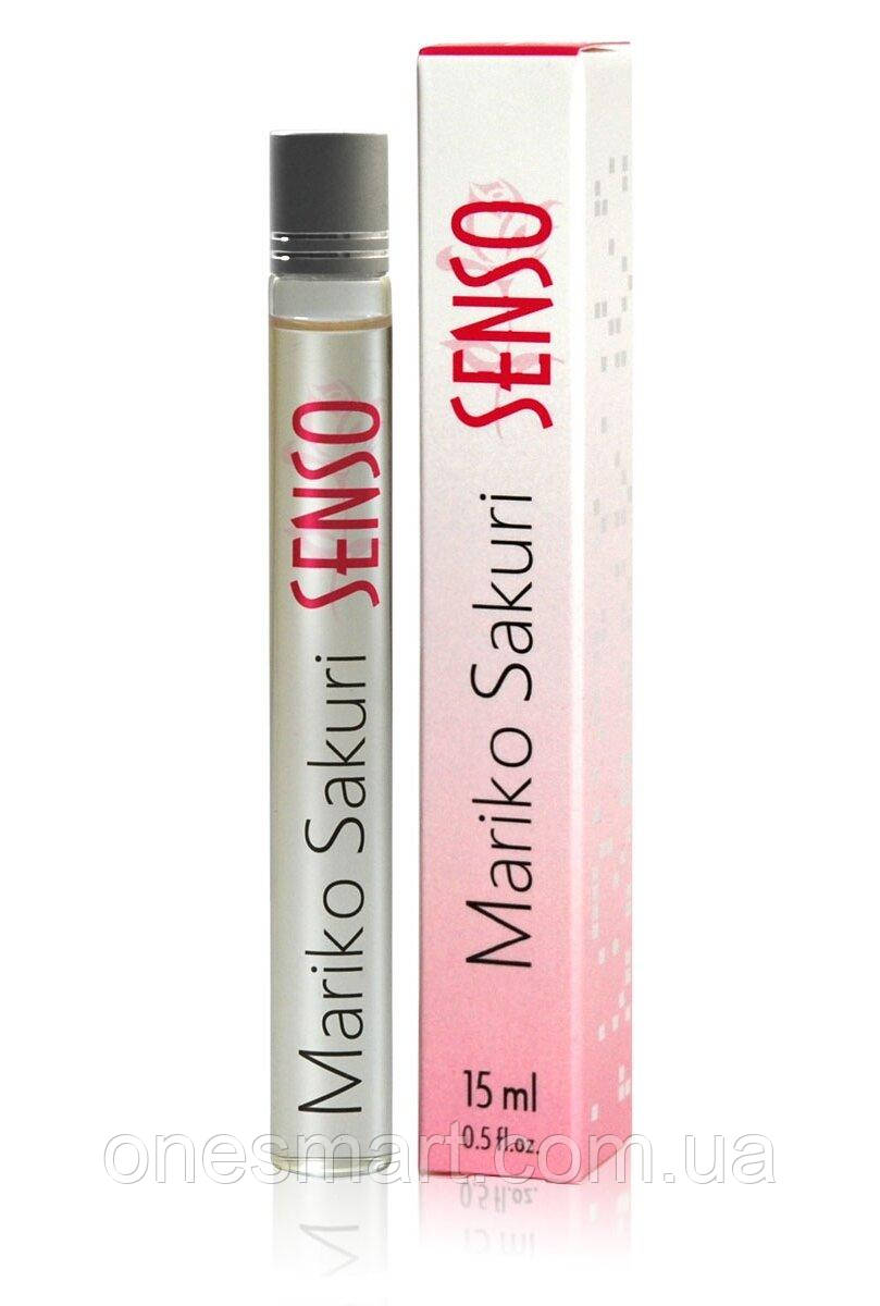 Духи з феромонами Mariko Sakuri SENSO 15 мл квітковий аромат для жінок привертає увагу чоловіків, фото 1