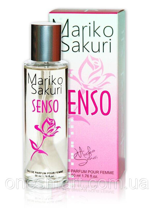 Духи з феромонами Mariko Sakuri SENSO 50 мл для жінок елегантний аромат для залучення чоловіків, фото 1