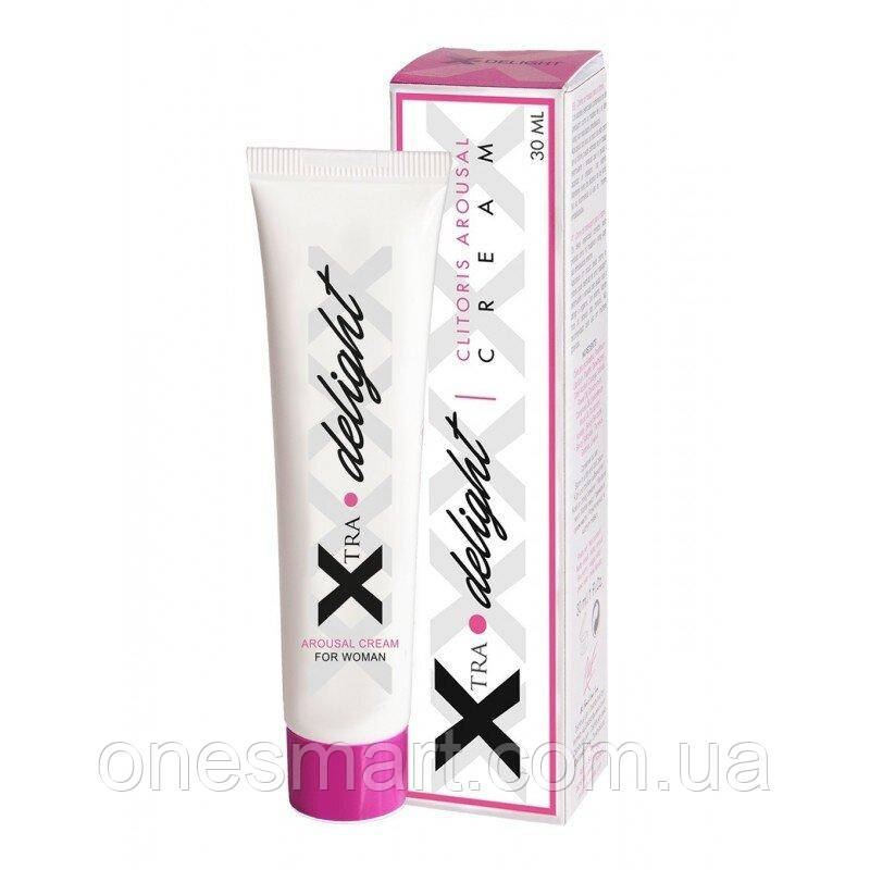 Стимулиючий крем X-DELIGHT 30 мл для жінок підвищує чутливість і задоволення під час інтиму, фото 1