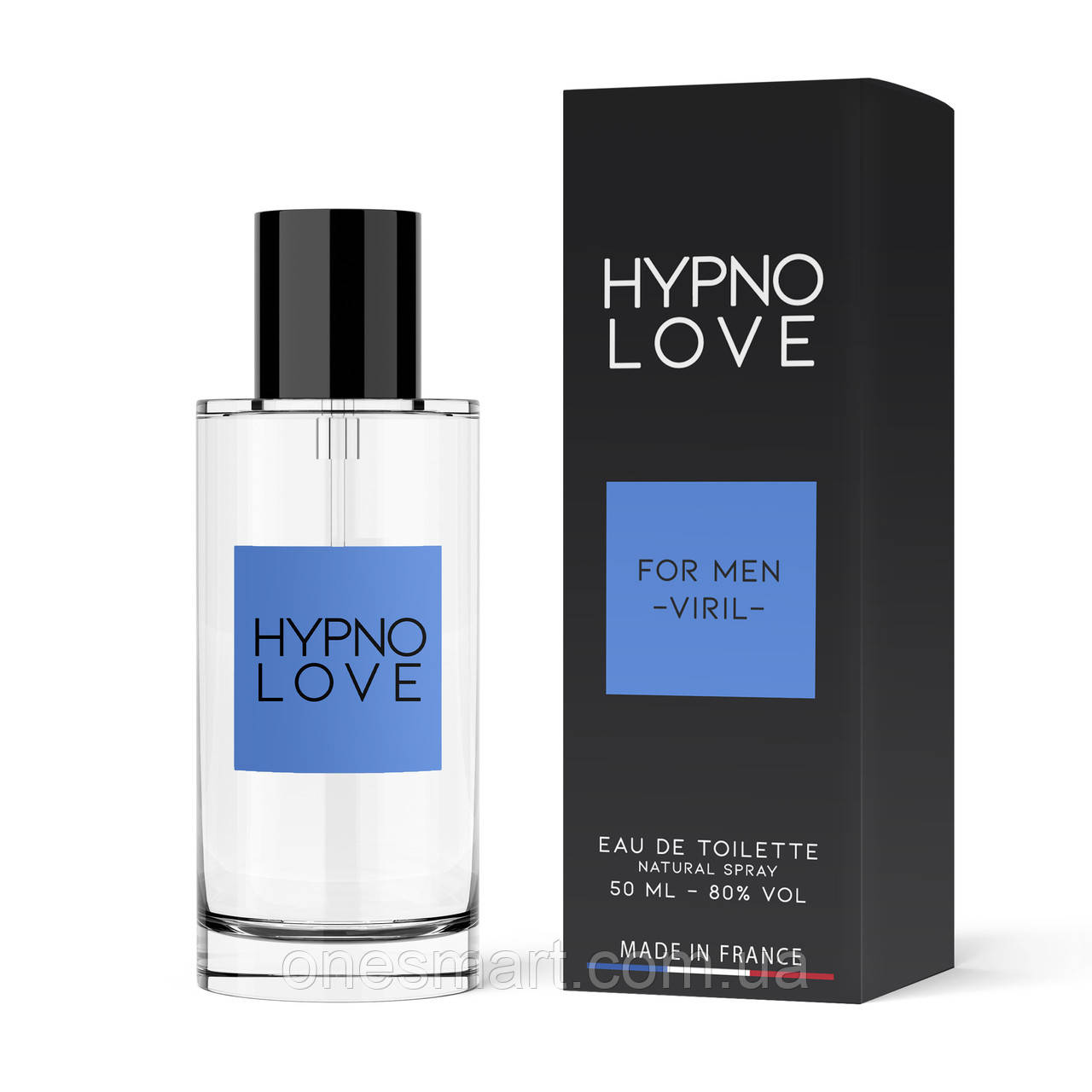 Туалетна вода з феромонами Hypno Love 50ml чоловіча для підвищення сексуальності та впевненості, фото 1