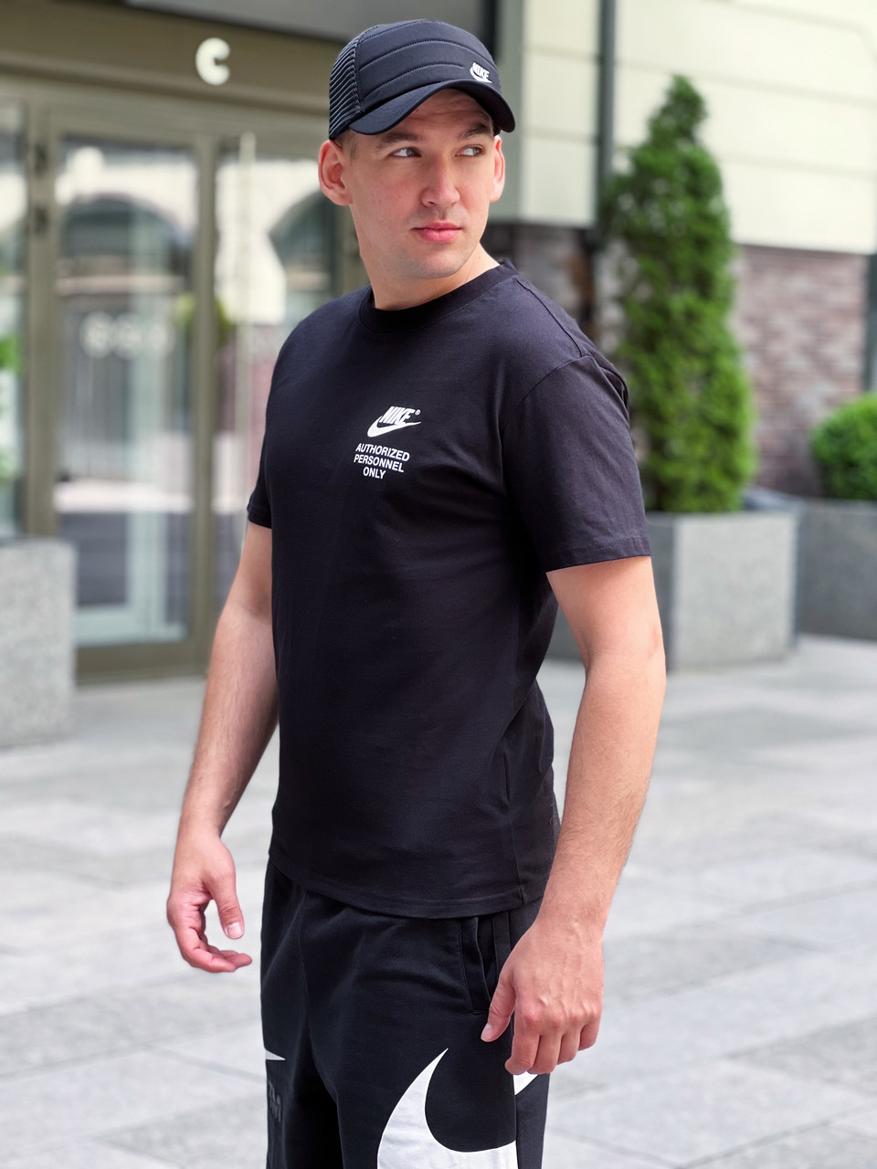 Футболка чоловіча Nike Sportswear Tech Auth Personnel / DM6428-010 (Розміри:S,M,L,XL,2XL)