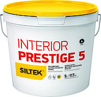 Siltek Interior Prestige 5 Краска латексная бархатно-матовая база А, 9 л