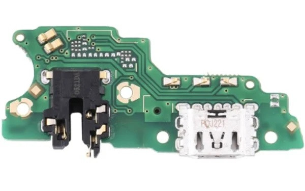 Нижня плата (роз'єм зарядки) Oppo A15 (CPH2185) | A15s (CPH2179) з роз'ємом зарядки, гарнітури та мікрофоном, фото 1