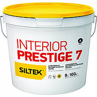 SILTEK-Interior Prestige 7 База А Краска латексная интерьерная шелковисто-матовая, 9 л