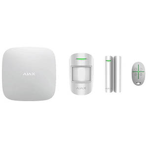 Стартовий комплект системи безпеки AJAX StarterKit2 білий  (White)