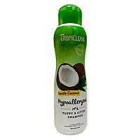 Шампунь гипоалергенный для щенков и котят TropiClean ТропиКлин Нежный кокос Gentle Coconut Pet 355мл