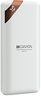 Універсальна мобільна батарея 10000 mAh, Сanyon PB-102, White (CNE-CPBP10W).