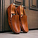 Стильні чоловічі мокасини з натуральної шкіри. Вибирай турецьке чоловіче взуття!, фото 3