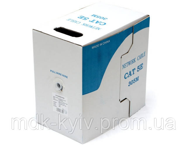 Кабель вита пара FTP кат.5e 4х2, мідний, екранований