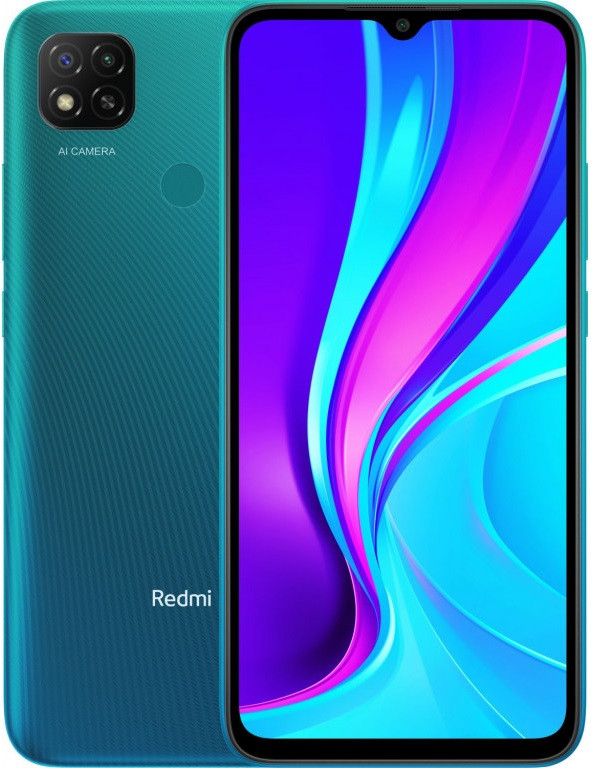 Смартфон Xiaomi Redmi 9C 3/64Gb Aurora Green Global Version