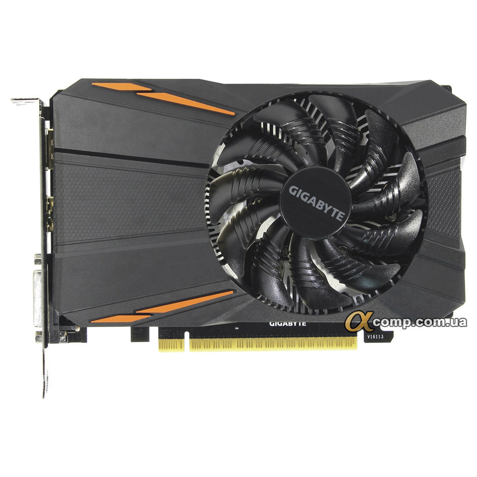 Відеокарта Gigabyte GTX1050 (2Gb/GDDR5/128bit/DVI/HDMI/DP) GV-N1050D5-2GD БВ