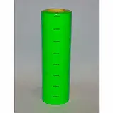 Цінник кольоровий самоклеючий з написом "ціна" 35Х25мм 800шт в упаковці. Колір зелений, фото 3