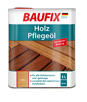 Натуральное масло HOLZ-PFLEGEÖL для террас и садовой мебели, 3 л (Германия)