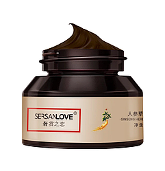 Трав'яний крем SERSANLOVE Ginseng Herbal Acne Cream від акне і прищів з женьшенем 30 гр