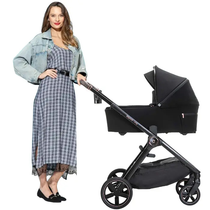 Коляска 2в1 Espiro Only - 210 Stylish black