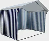 Торгова палата 4+2м, усиленна,диаметр труб 25ммм