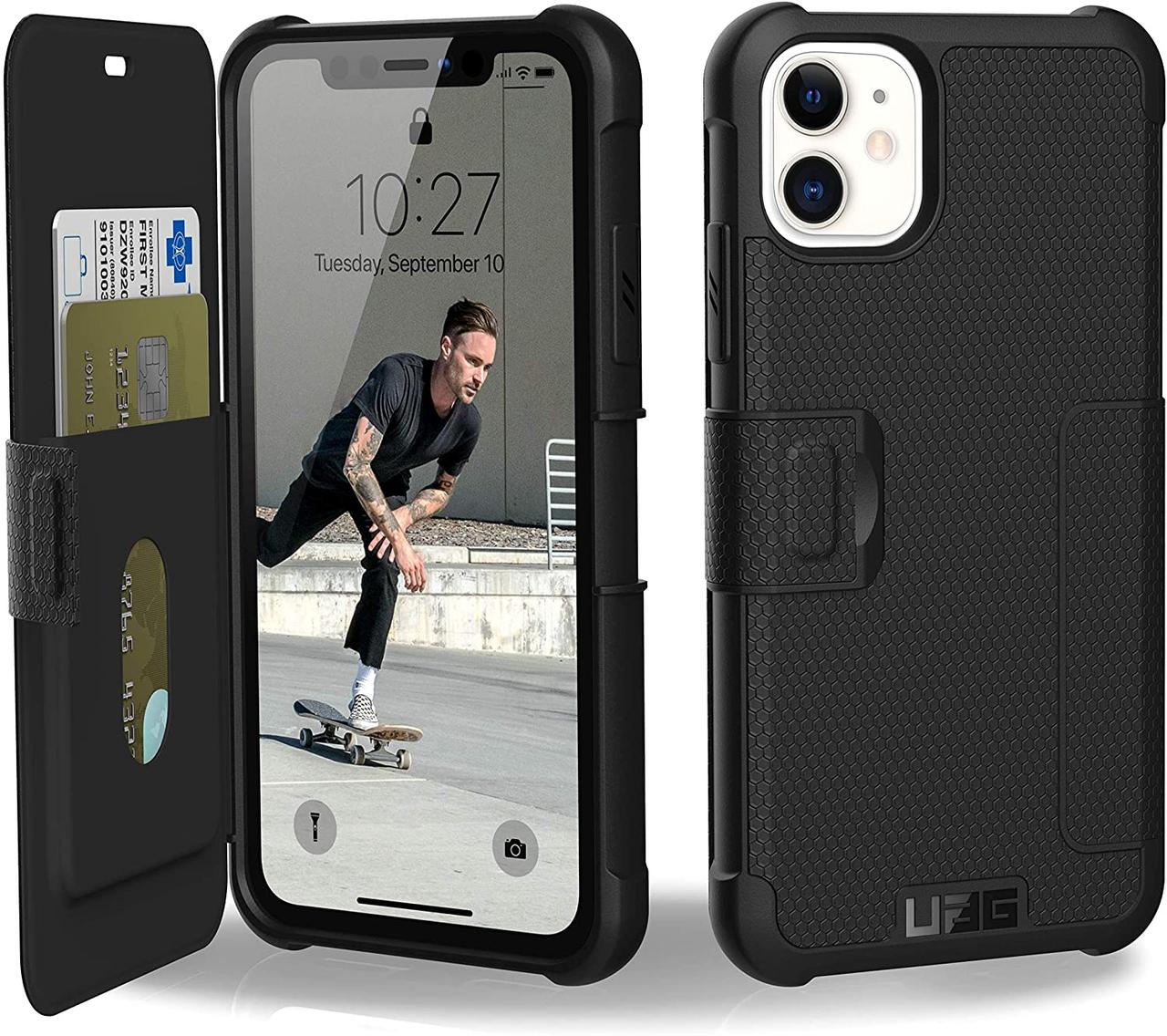 Чехол-книжка Urban Armor Gear для iPhone 11 - (UAG) Metropolis, Black