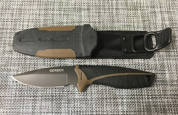 Тактичний туристичний ніж Gerber АК-204 надійний військовий мисливський для військового, полювання, риболовлі, GP10