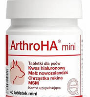 Долфос Артро ГК мини (Arthro HA mini) хондропротектор для собак и котов, 40 табл