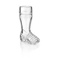 Келих для пива Уцінка Футбольна Бутса Boot Soccer Borgonovo 500 мл гладкий