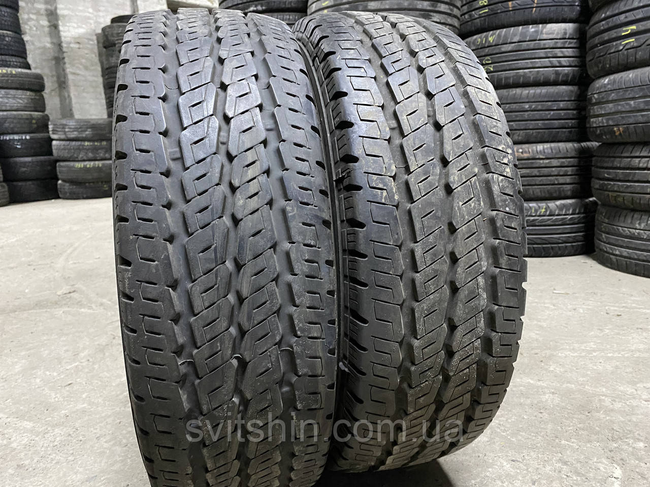 Літні шини 205/65R16C 107/105T Continental Vanco2 8+мм 2шт, фото 1