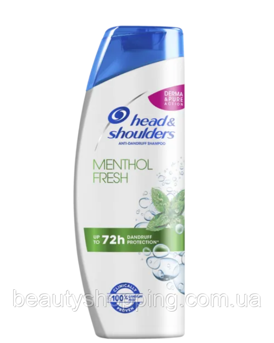 Шампунь для волосся Head&Shoulders Menthol Fresh Свіжість ментолу 400 мл