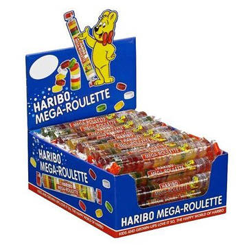 Желейки Haribo Roulette Mega Classic  40*45 г