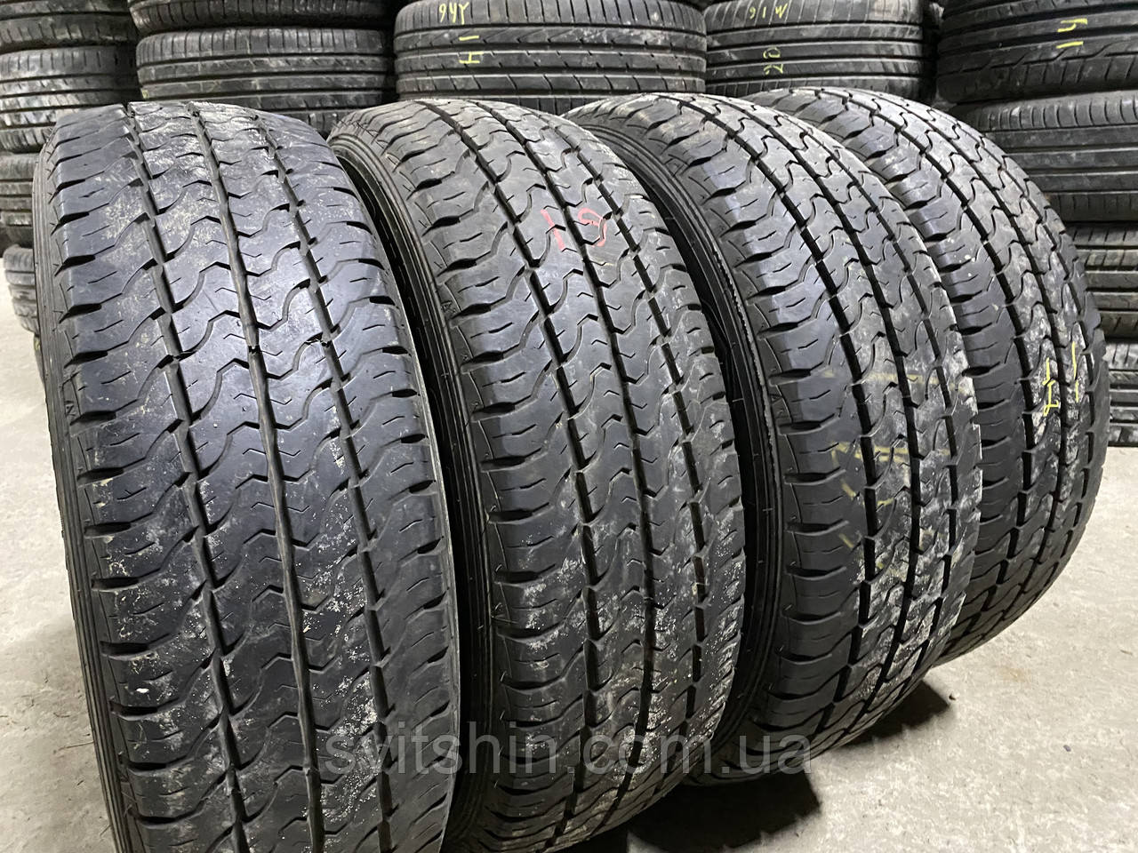 Літні шини 205/65R16C DUNLOP Econodrive 7/8мм 18,19рік