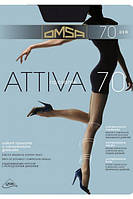 Колготки Omsa Attiva 70, р.3, nero