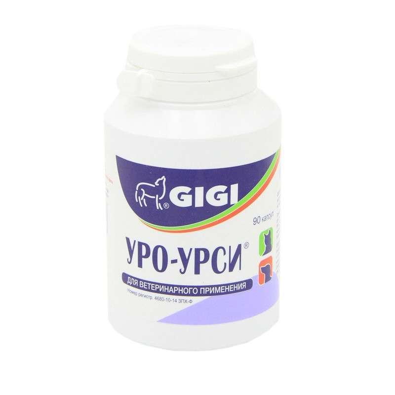 Gigi Uro-Ursi (Уро-урсі) для профілактики сечокам'яної хвороби та циститів у котів і собак 90 таб. Латвія