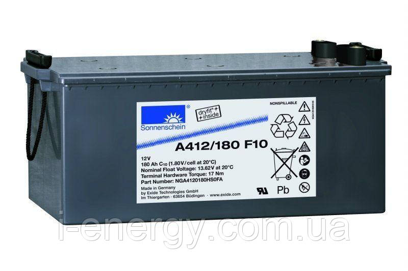 Акумулятор Sonnenschein A412/65 F10 GEL 12В 65Аг