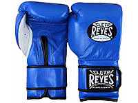 Боксерские тренировочные перчатки синие CLETO REYES Velcro Closure Training