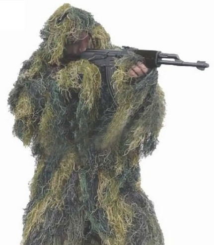 Маскхалат снайперський Mil-Tec Ghillie Parka Woodland Sniper (Камуфляж)