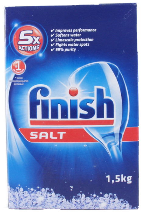 Купить Соль для посудомоечной машины Finish (1,5 кг), цена 114 грн ...