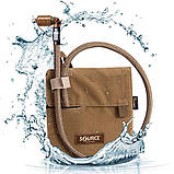 Гідратор SOURCE 1 літр з підсумком на моллi, колір мультикам, койот, чорний, фото 2