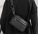 Чоловіча стильна сумка на плече Prestige (4021), фото 6