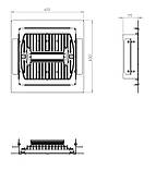 Промисловий світлодіодний світильник серії LKSR1, фото 2