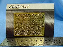 Фототравлення. Листя монстери. 1/72 -1/35 METALLIC DETAILS MD3509