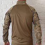 Військова тактична сорочка UBACS ( Убакс оригінал Jandarma) пісок - вставка темна, фото 3