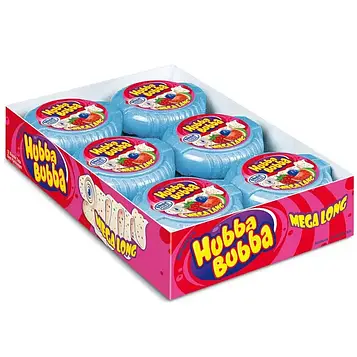 Жуйка Hubba Bubba Tape Berry, 12шт/уп