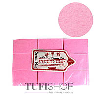Безворсовые салфетки YRE тканевые розовые 4х6 1000 шт (С23039)