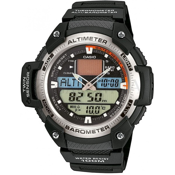 Годинник чоловічий Casio SGW-400H-1BVER з барометром, альтиметром і термометром
