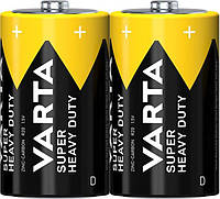 Батарейки солевые VARTA R20/D 2020 2шт