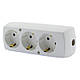 Колодка під подовжувач JONEX на 3 розетки без кабелю біла (GN-370 BI), фото 2