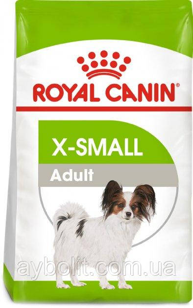 Сухой корм для собак Royal Canin X-Small Adult малых пород от 10 месяцев 3 кг