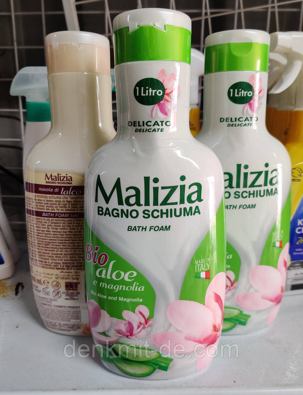 Malizia Гель для душу Biio aloe and magnolia, 1000 мл